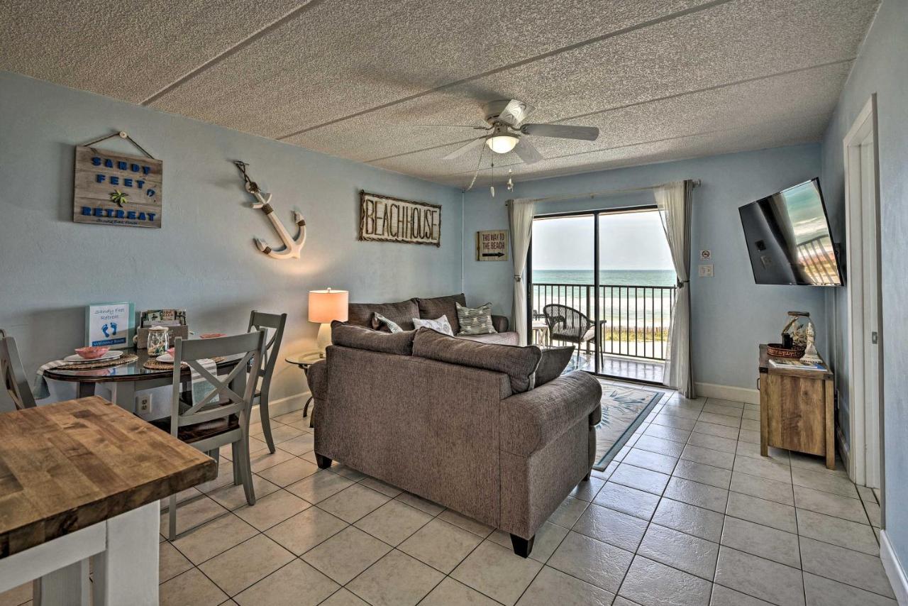 Oceanfront Ormond Beach Getaway With Balcony! Apartment Exterior photo