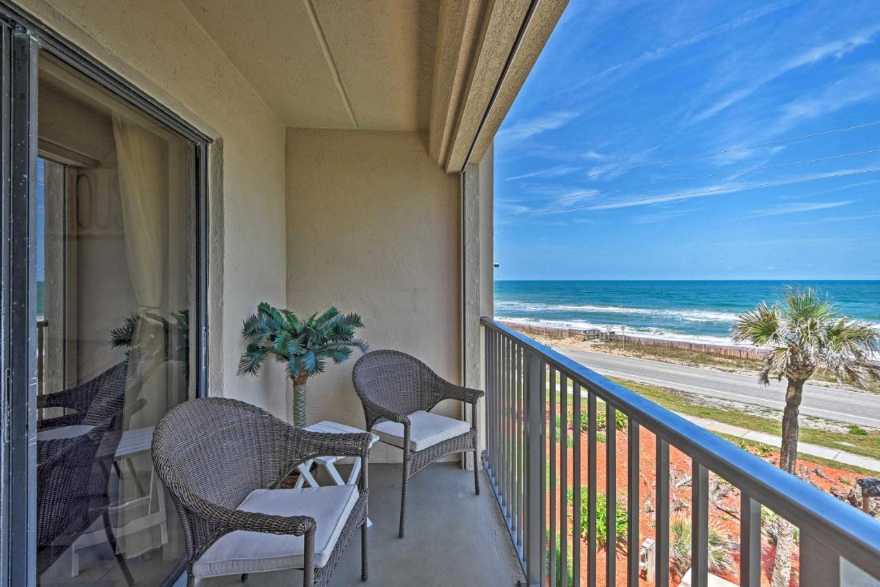 Oceanfront Ormond Beach Getaway With Balcony! Apartment Exterior photo